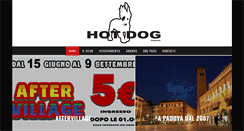 Desktop Screenshot of hotdogclub.it