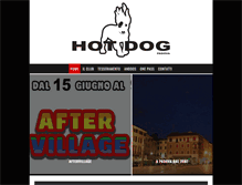 Tablet Screenshot of hotdogclub.it